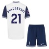 Original Trikotsatz Tottenham Hotspur Kulusevski 21 Heimtrikot 2024-25 Für Kinder